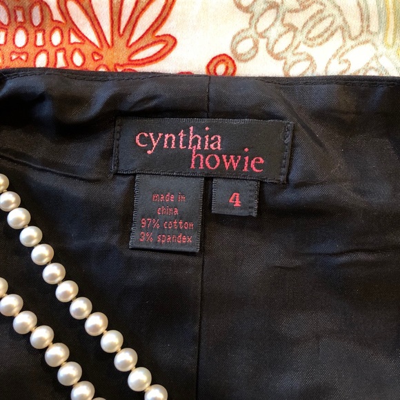 Cynthia Howie LBD w/Bowed Fitted Waist - Picture 5 of 5